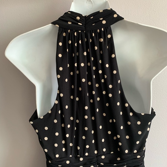 VINTAGE POLKA DOT DRESS - Picture 6 of 7